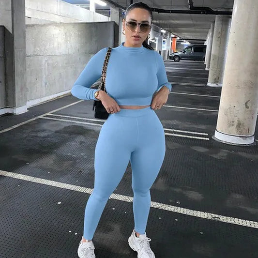 Two Piece Tracksuit Set